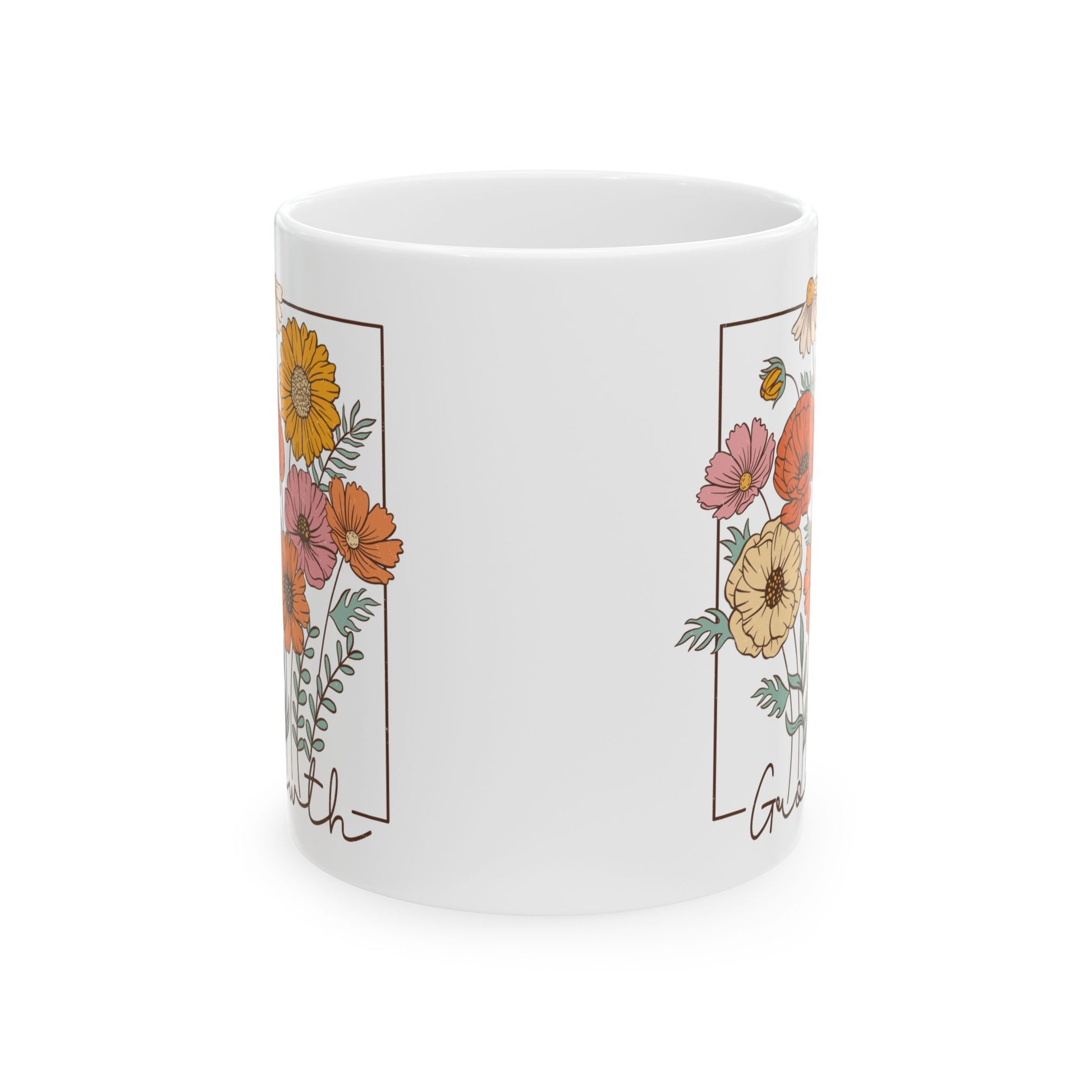 Vintage Wildflowers Coffee Mug - Canvasses