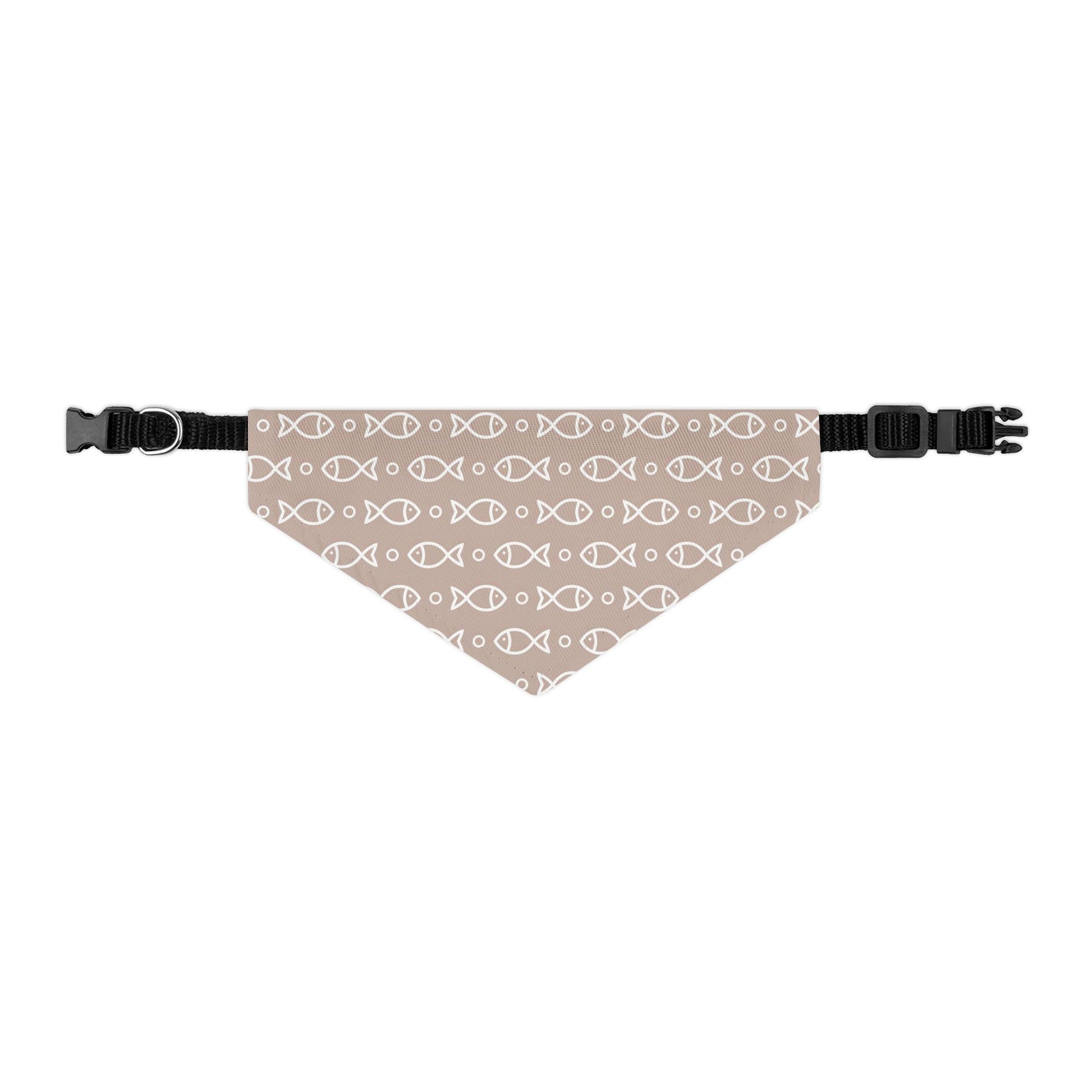 Endless Fishes Pet Bandana Collar - Canvasses