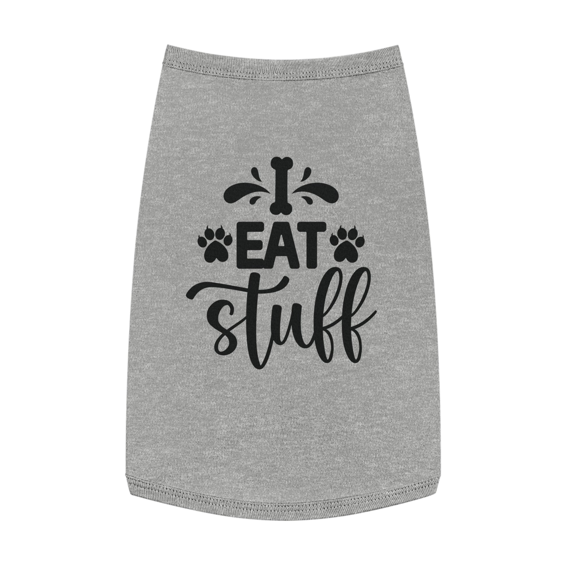 I Eat Stuff Pet Tank Top - Canvasses