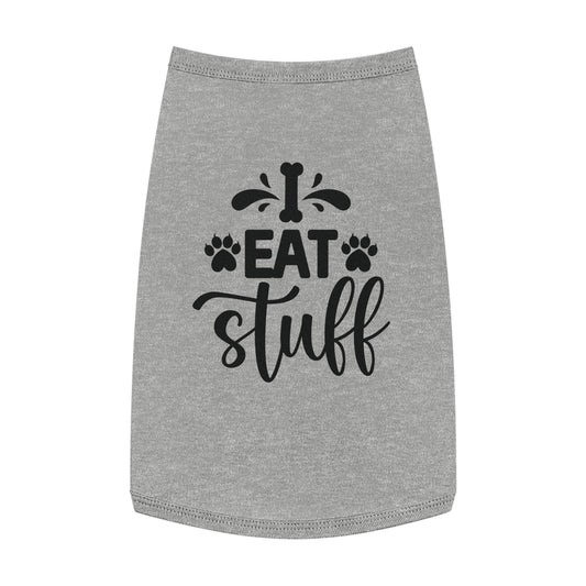 I Eat Stuff Pet Tank Top - Canvasses