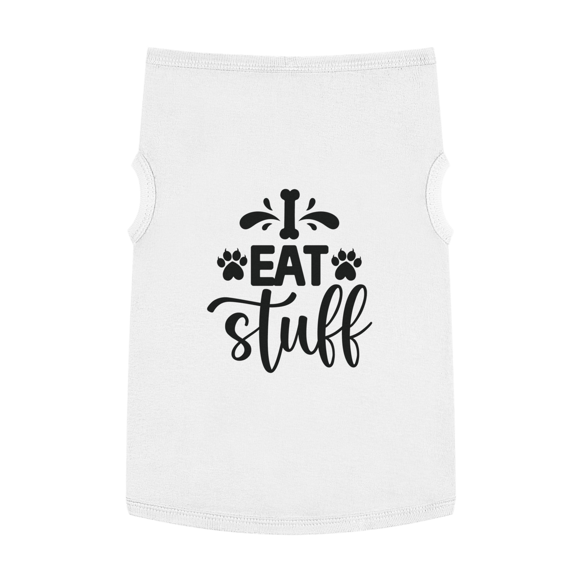 I Eat Stuff Pet Tank Top - Canvasses