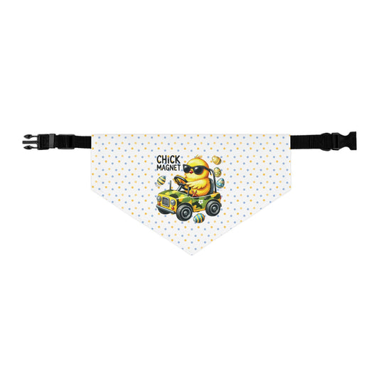 Chick Magnet Pet Bandana Collar - Canvasses