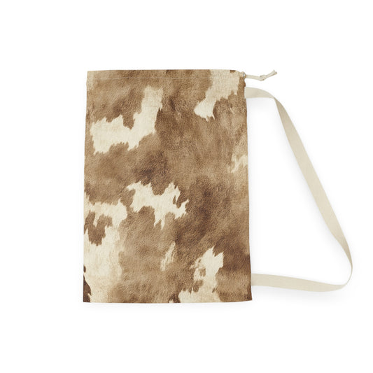 Cowhide Prints Laundry Bag - Canvasses
