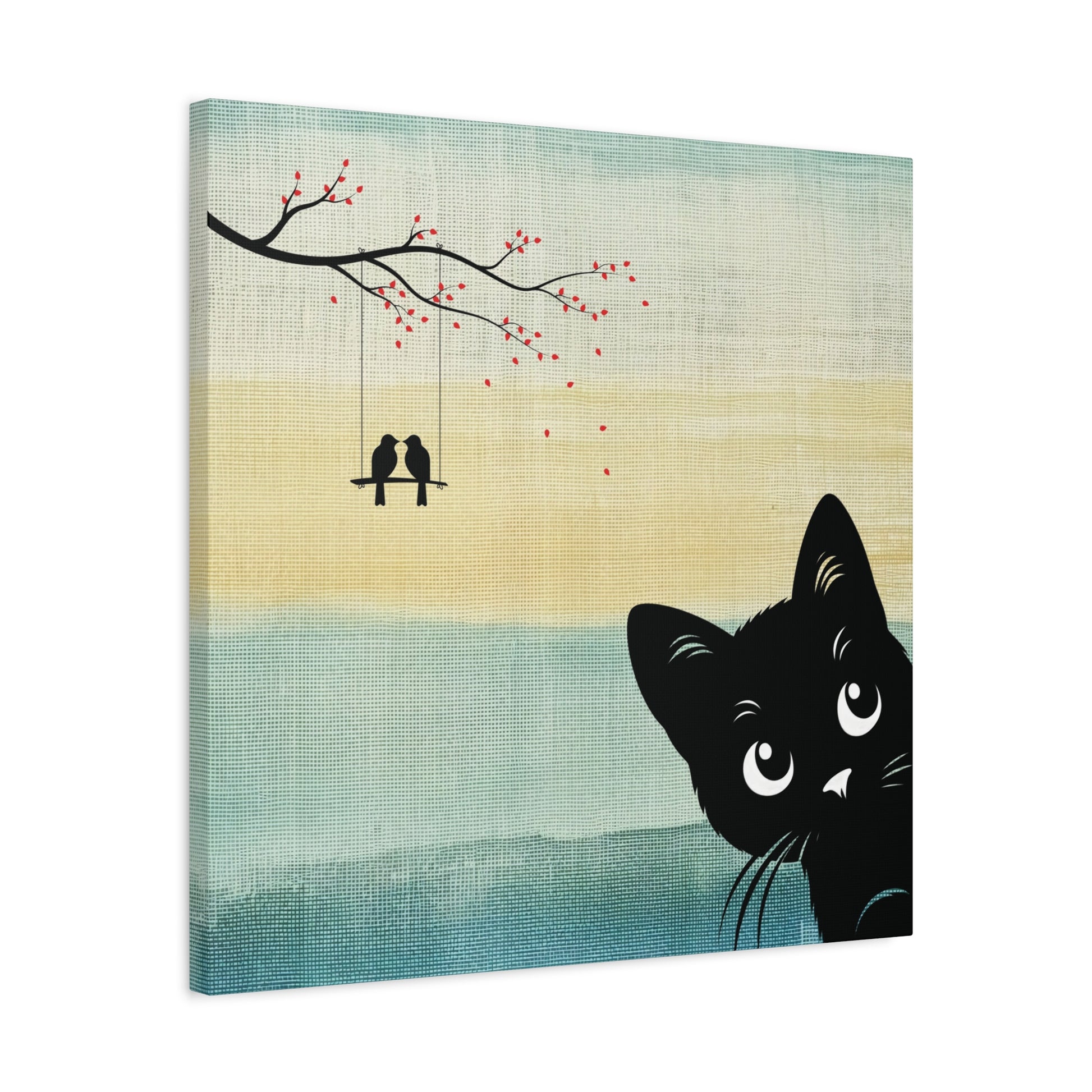 Peekaboo Canvas Wall Art Square - Canvasses