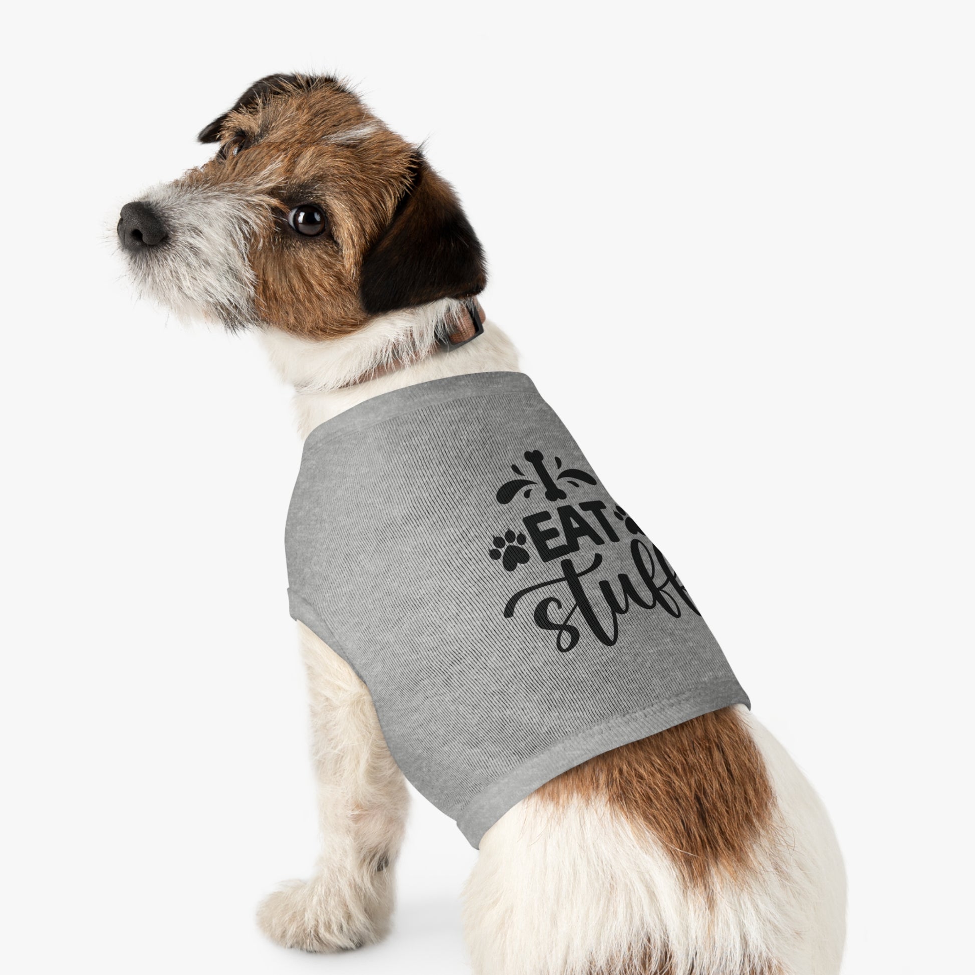 I Eat Stuff Pet Tank Top - Canvasses