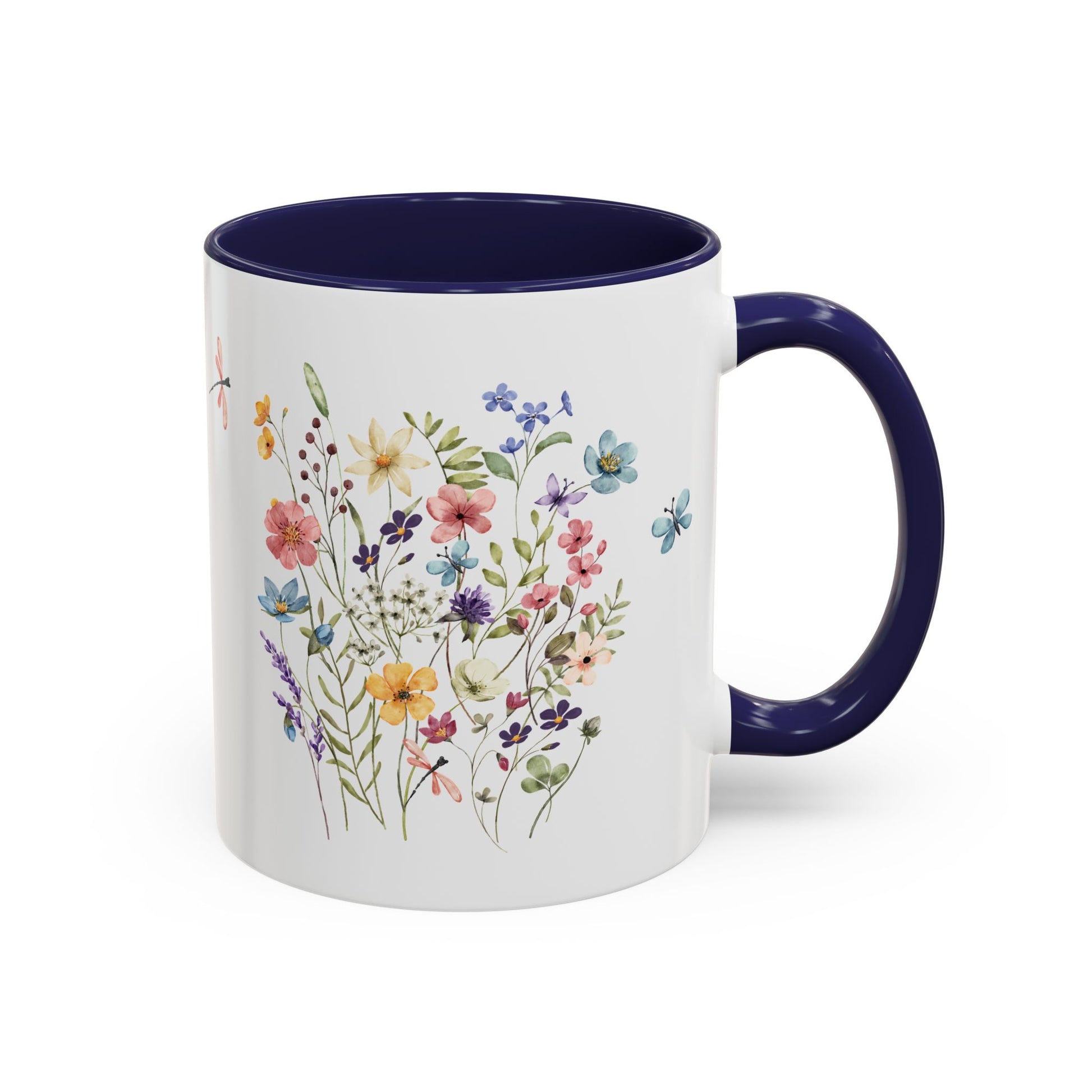 Wildflower Mix Accent Mug - Canvasses