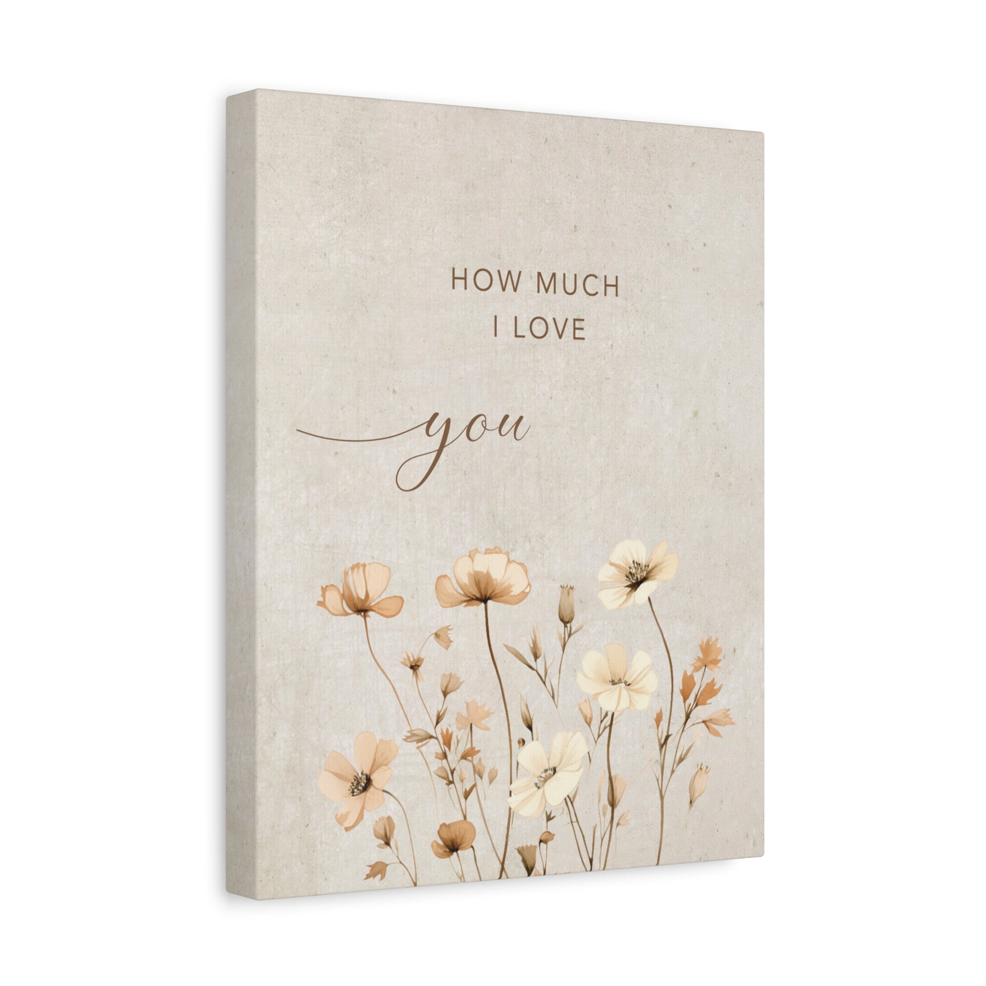 Dearest Wildflower II Canvas Wall Art Vertical - Canvasses