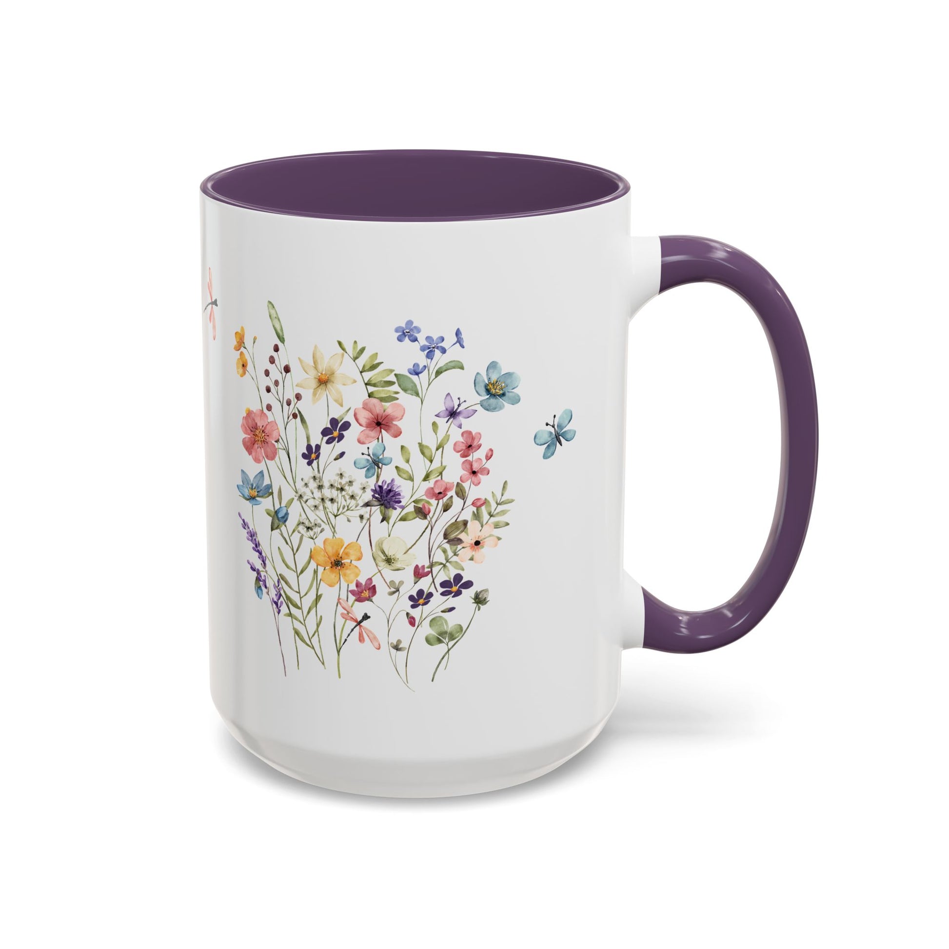 Wildflower Mix Accent Mug - Canvasses