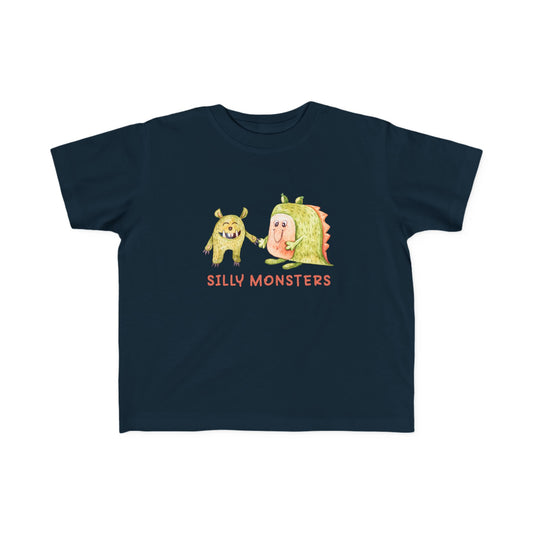 Silly Monsters Toddlers 100% Cotton T-Shirt