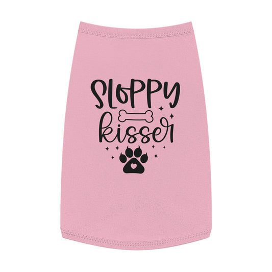 Sloppy Kisser Pet Tank Top - Canvasses