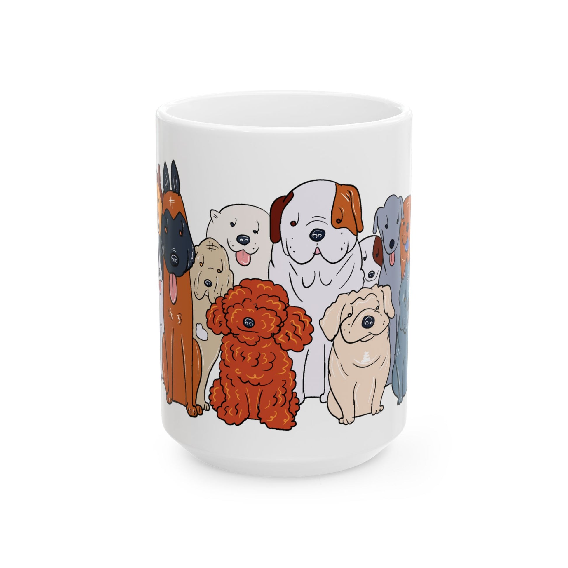 Dog Family Coffee Mug - Canvasses