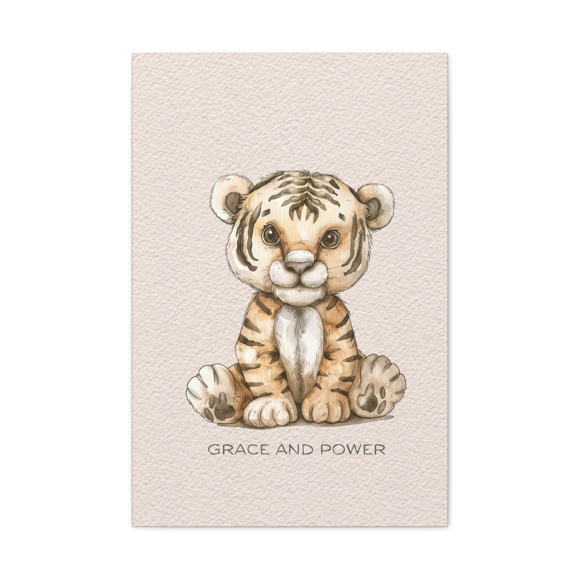 Grace and Power Canvas Wall Art Vertical - Canvasses