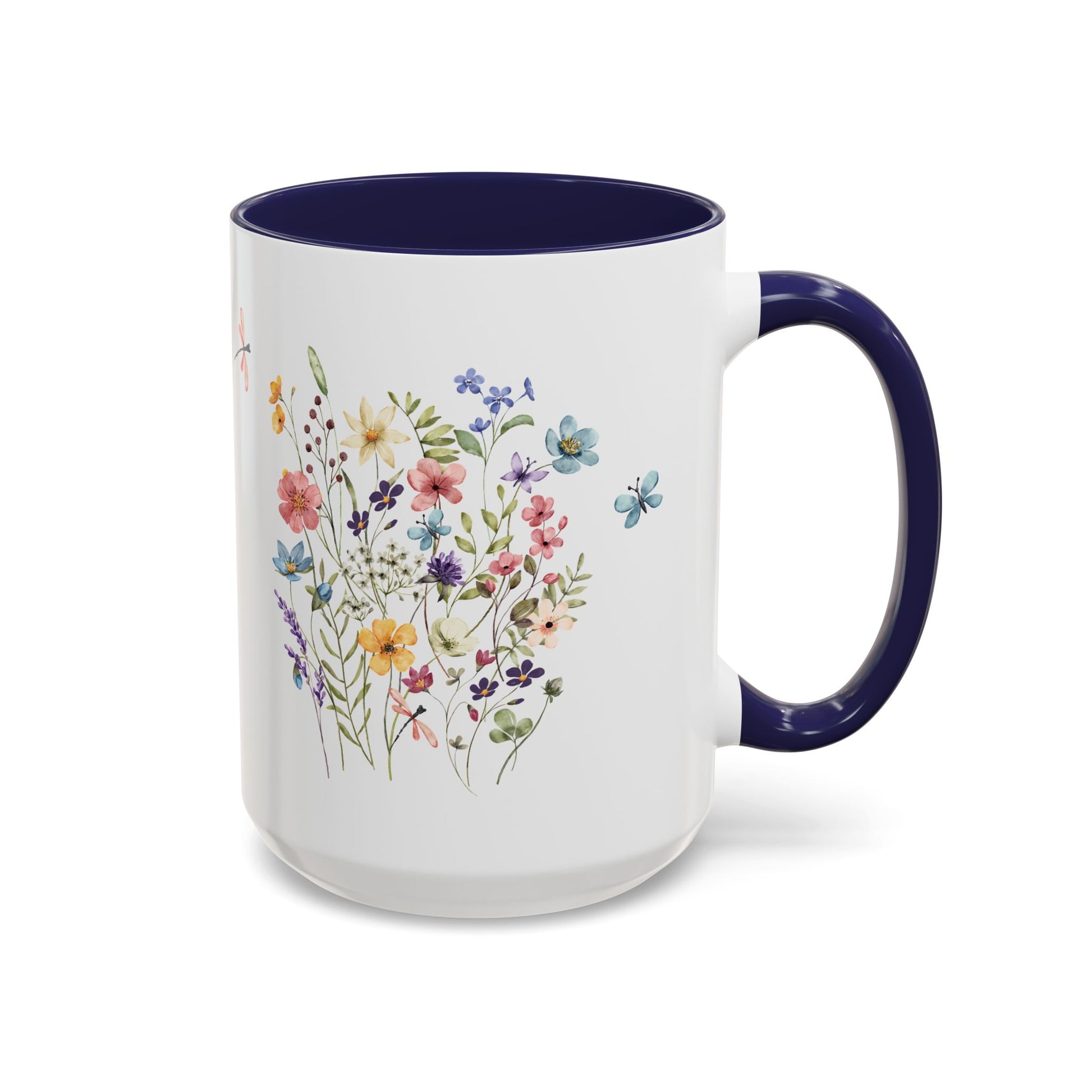 Wildflower Mix Accent Mug - Canvasses