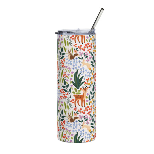 Woodland Whimsy 20oz Skinny Tumbler - Canvasses