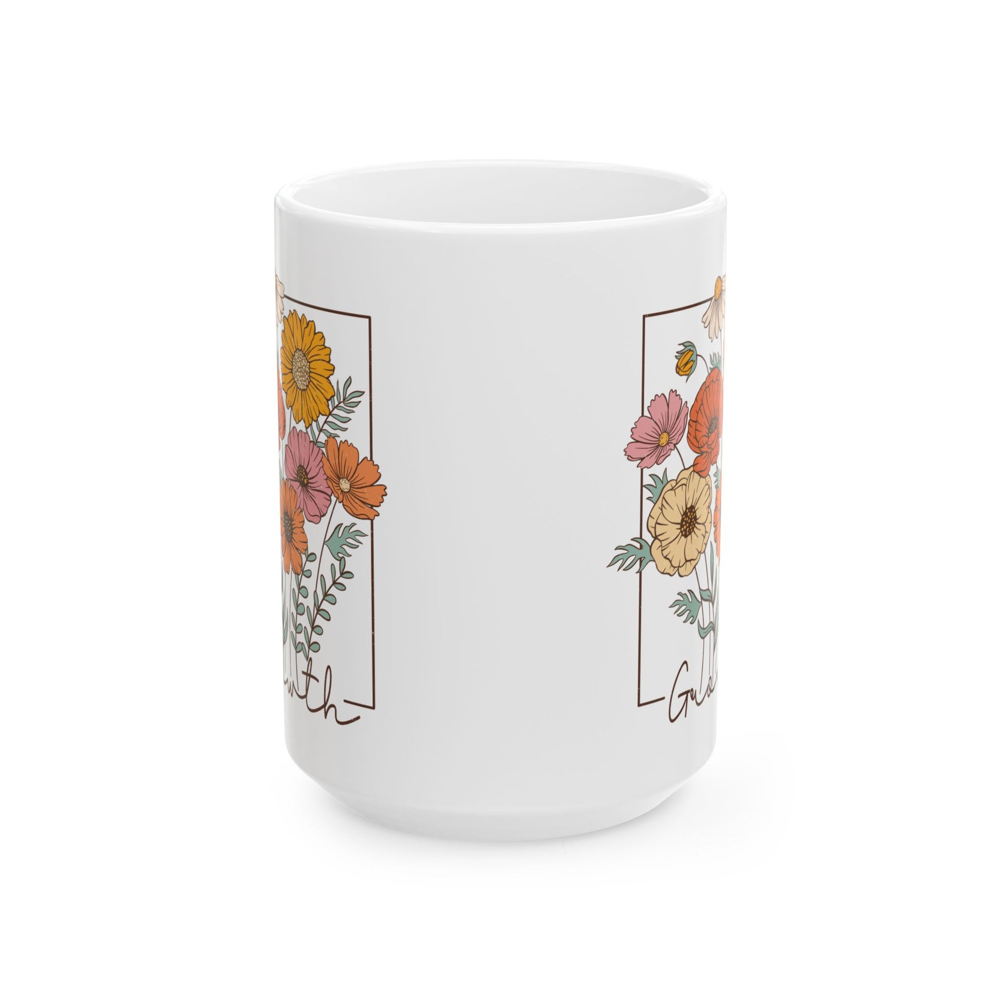Vintage Wildflowers Coffee Mug - Canvasses