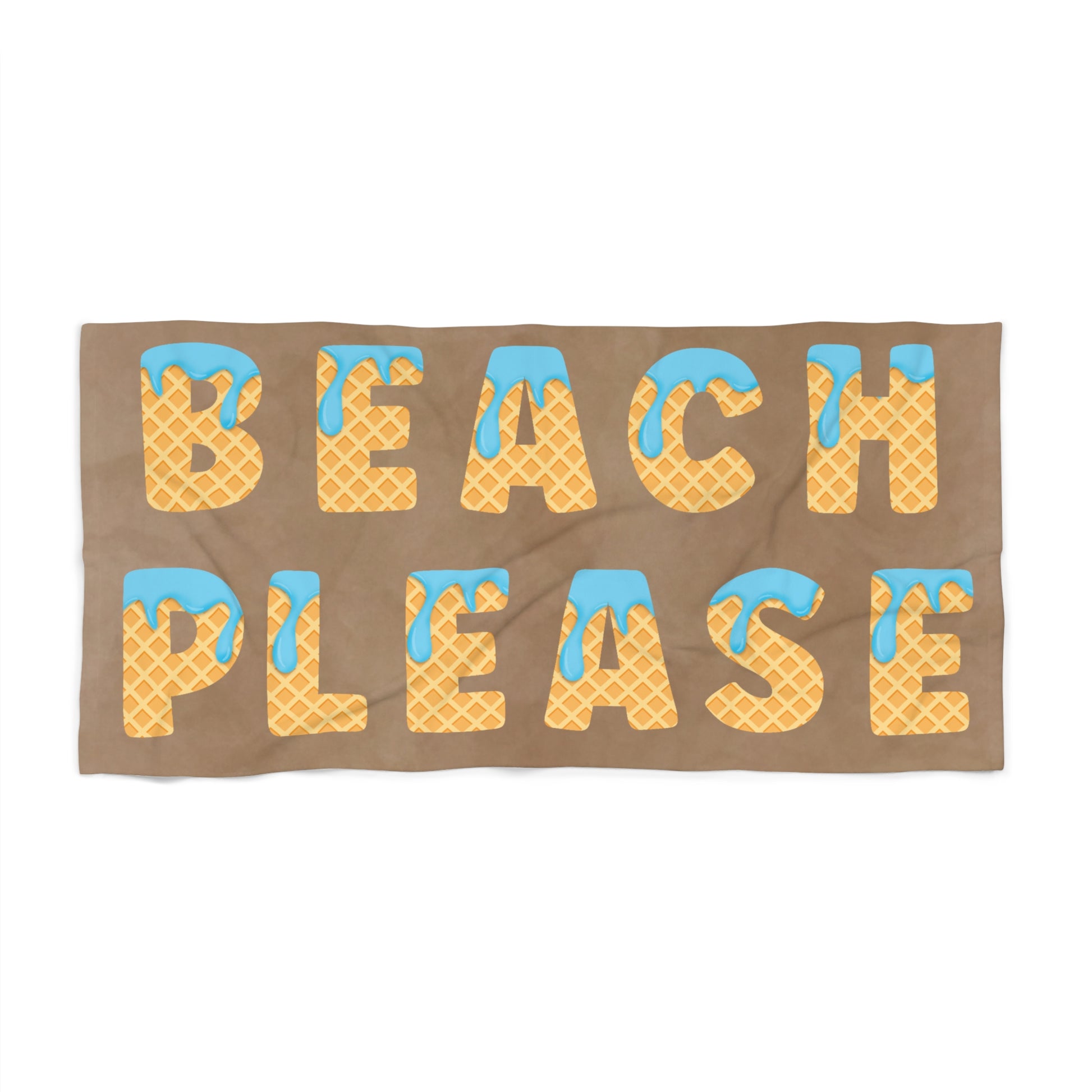 Beach Please Oversized Beach Towel - Canvasses