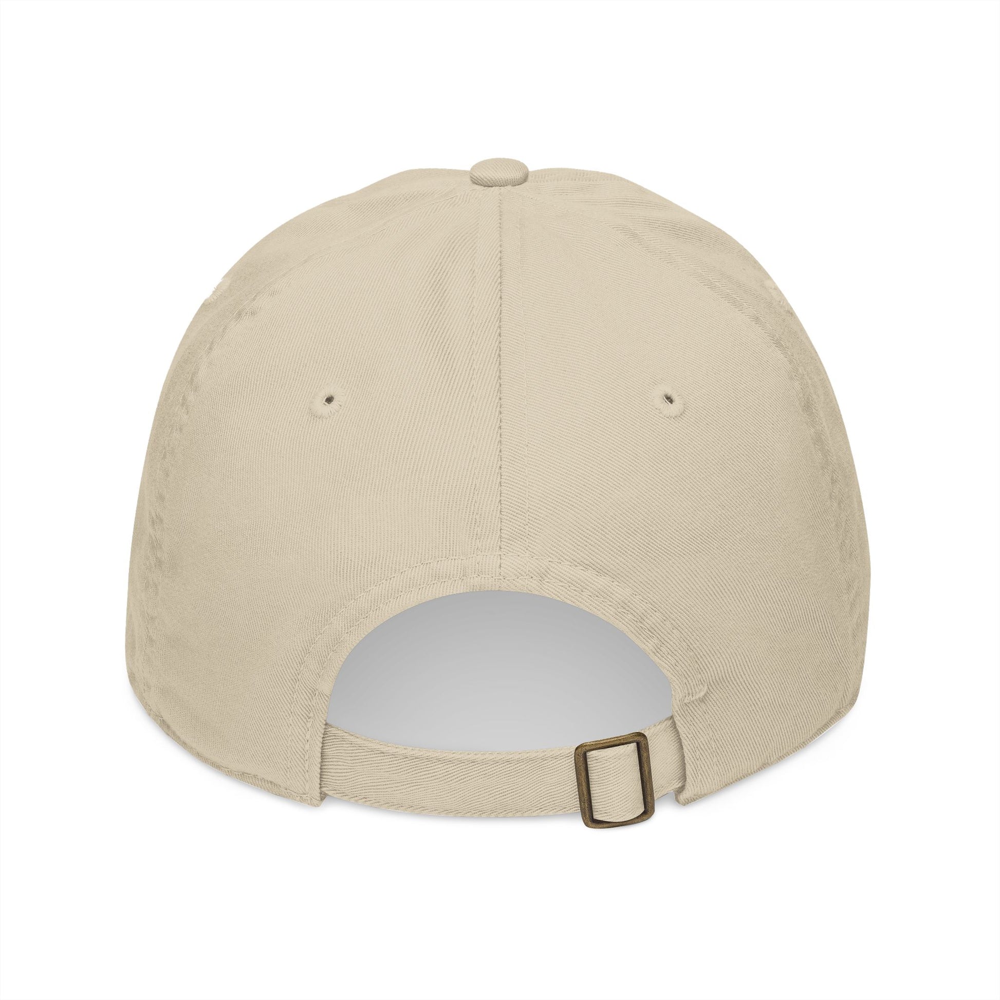 Silhouette Dog Embroidery Organic Baseball Cap - Canvasses