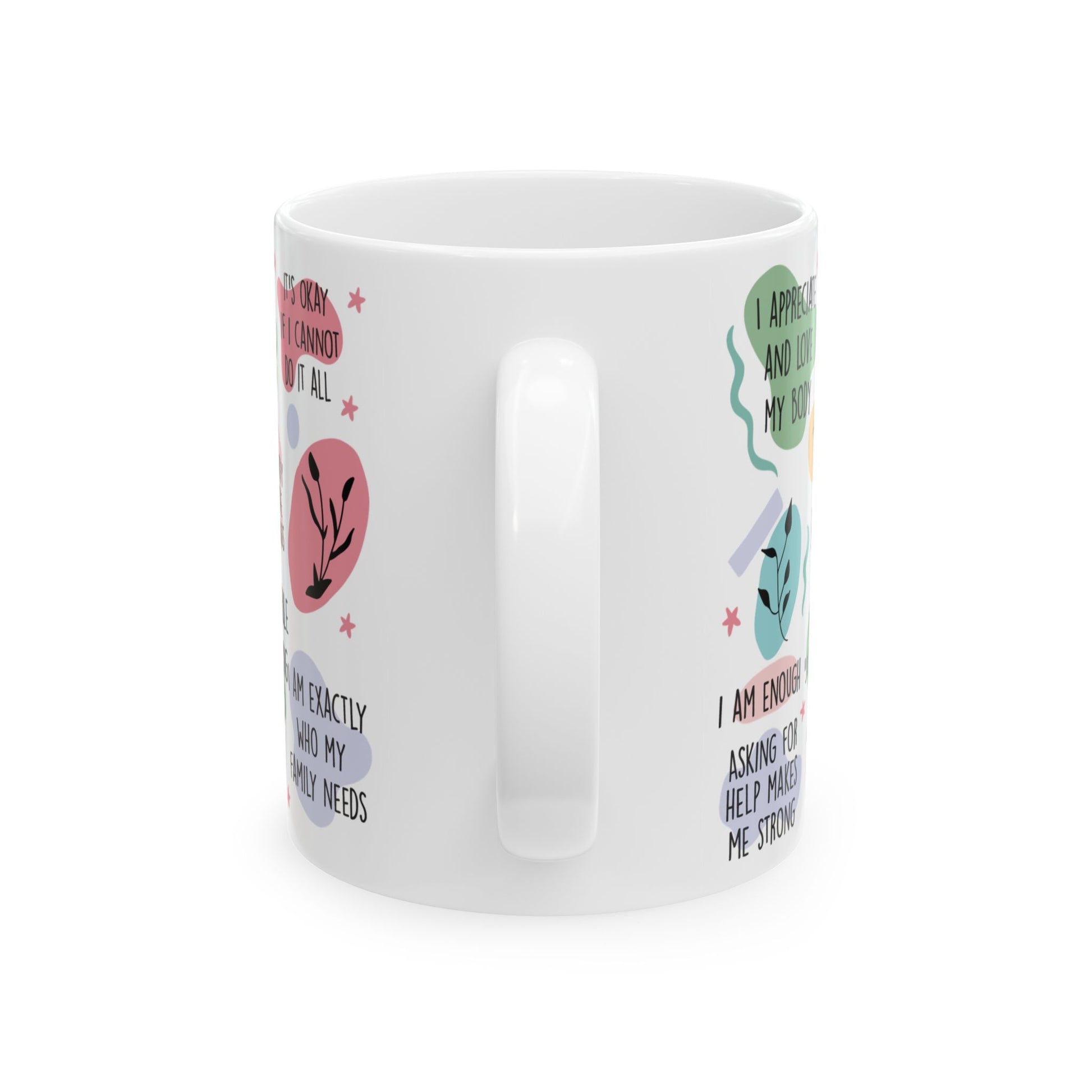 Mom Daily Affirmations Coffee Mug - Canvasses