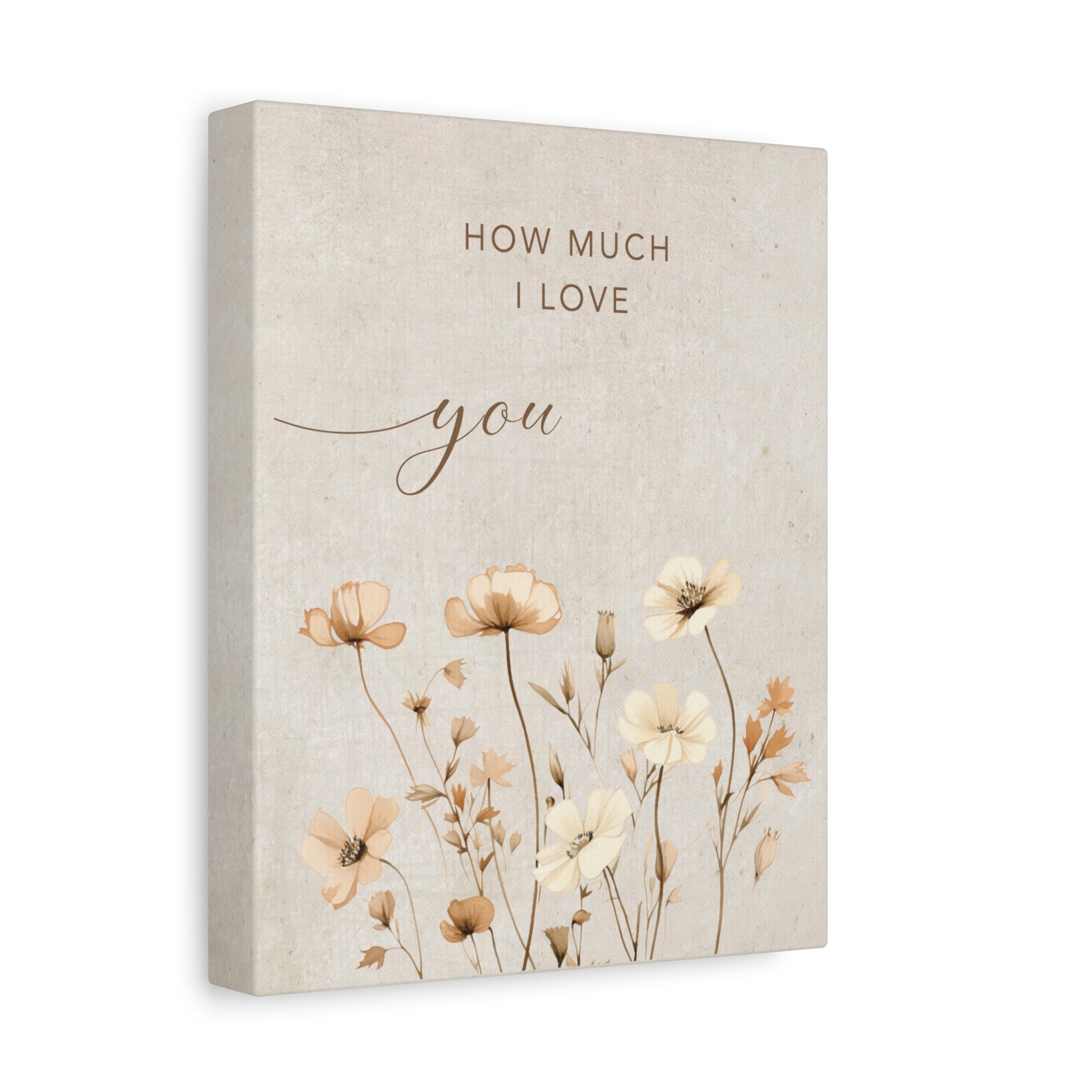 Dearest Wildflower II Canvas Wall Art Vertical - Canvasses