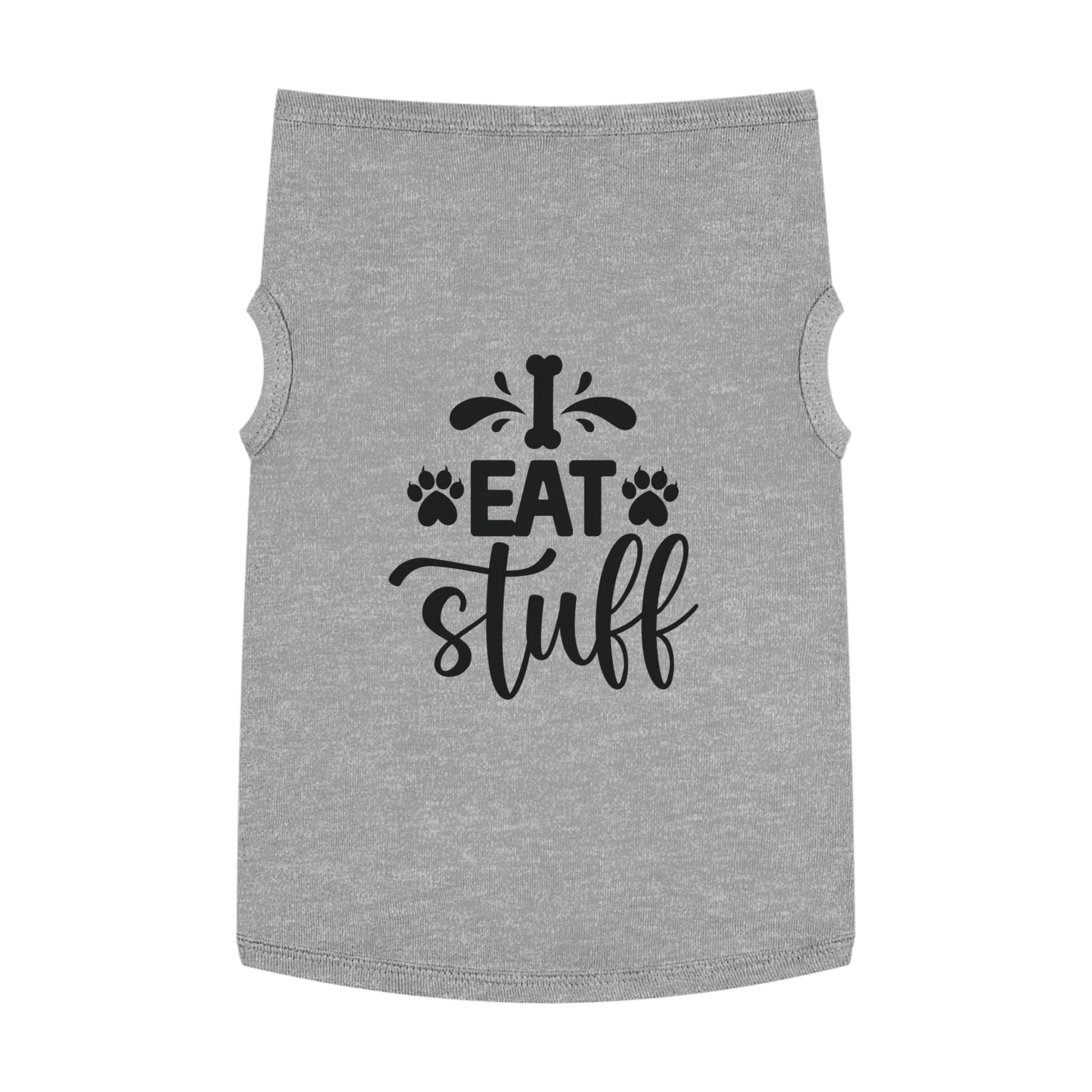 I Eat Stuff Pet Tank Top - Canvasses