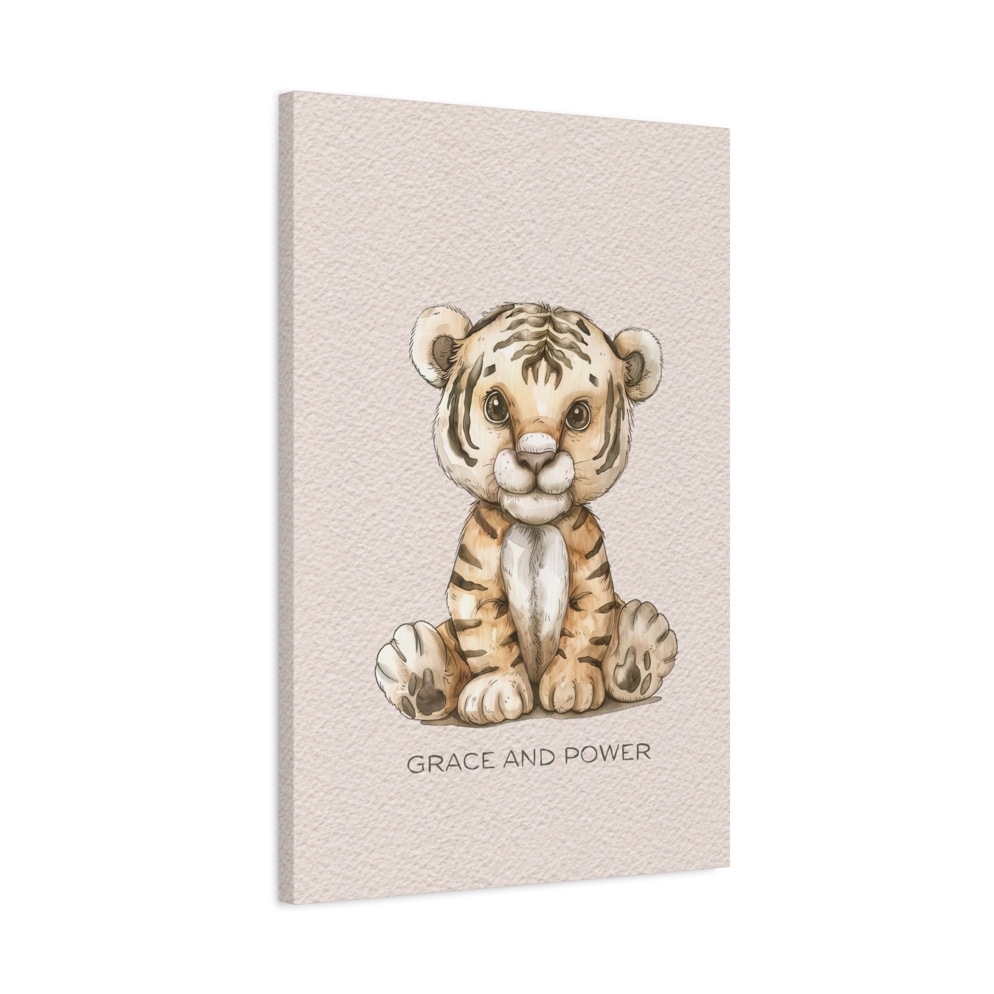 Grace and Power Canvas Wall Art Vertical - Canvasses