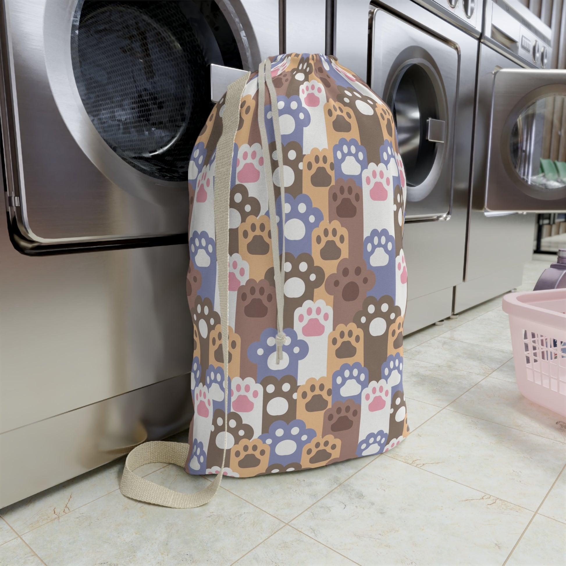 Cat Paws Laundry Bag - Canvasses