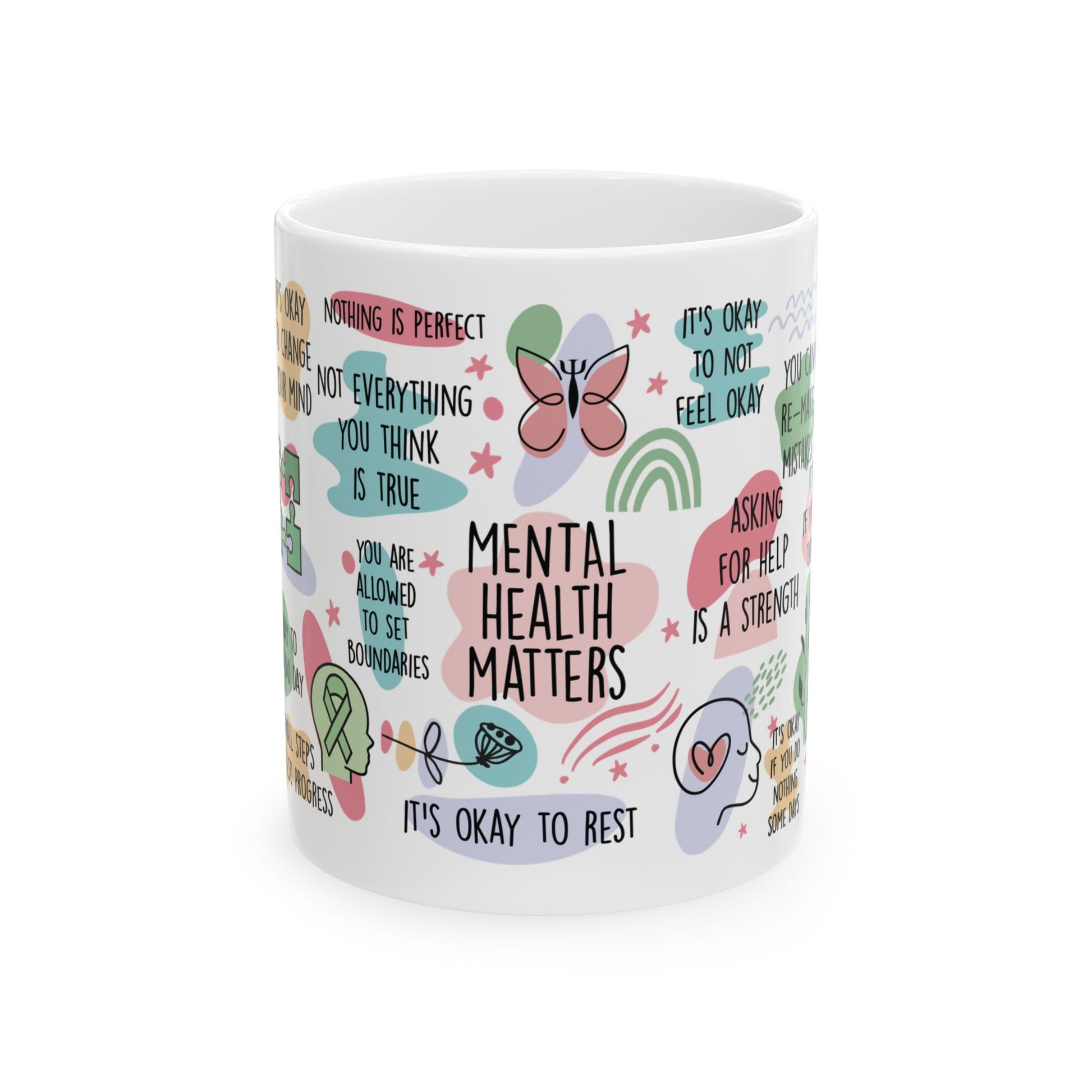 Mental Health Matters Coffee Mug - Canvasses