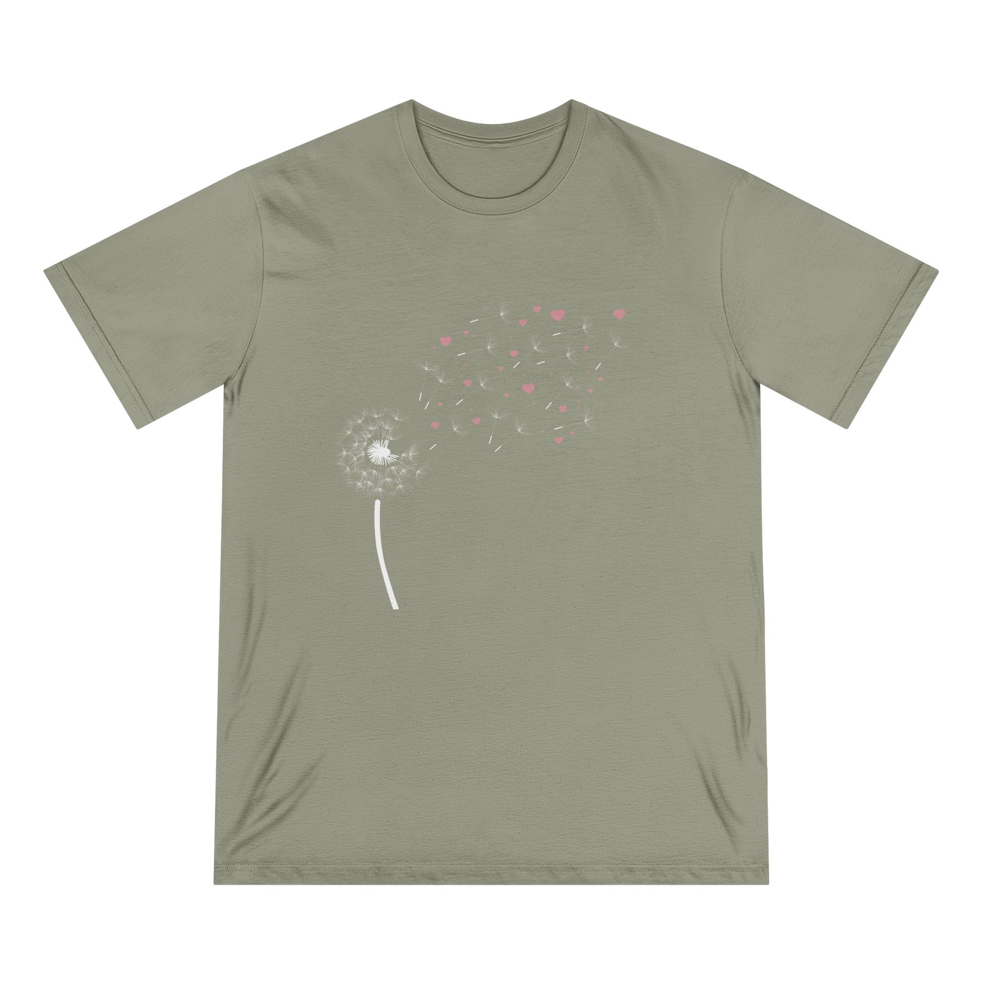 Dandelion Heart Women 100% Organic Cotton T-Shirt - Canvasses