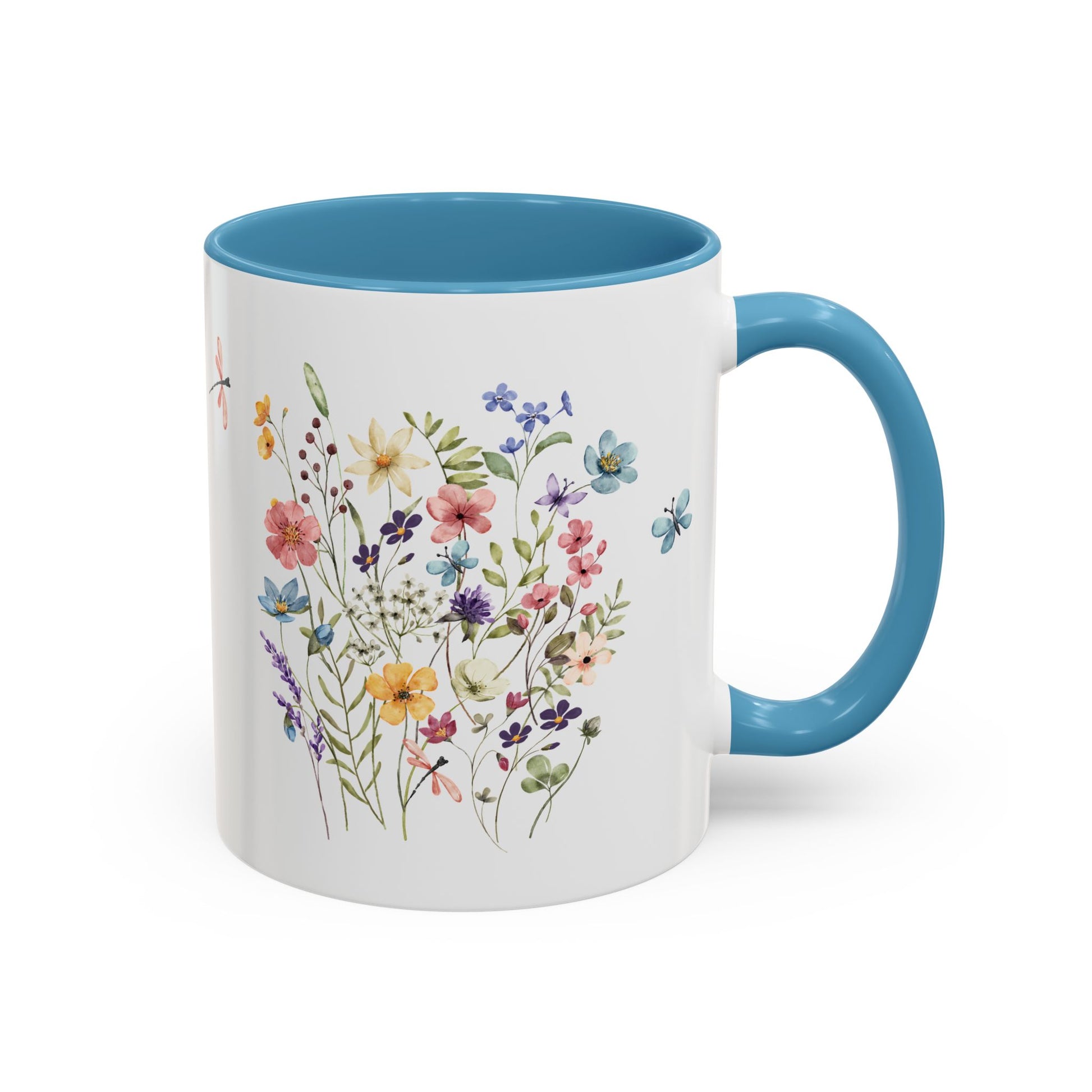 Wildflower Mix Accent Mug - Canvasses