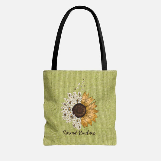 Sunflower Explosion Tote Bag - Canvasses