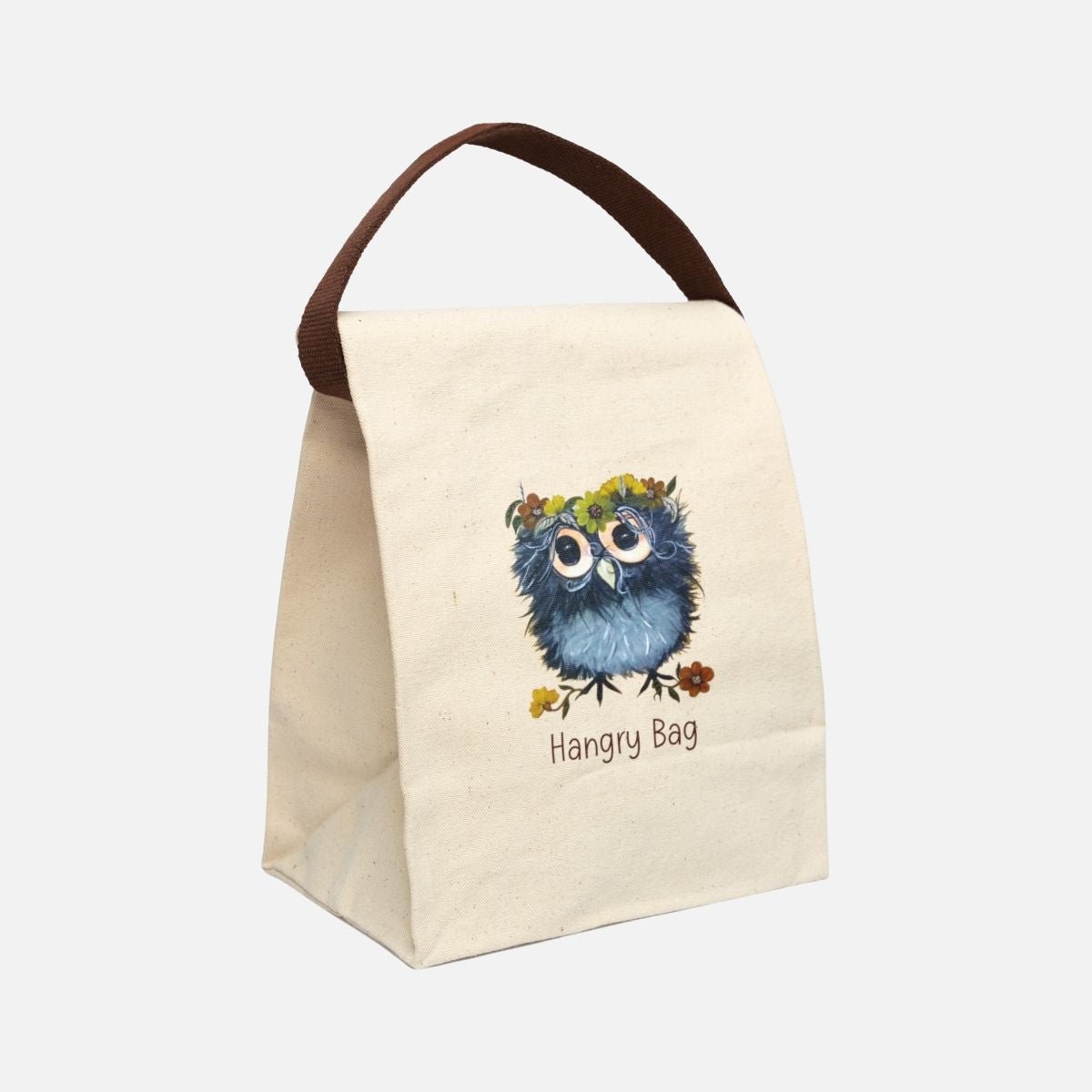 Owl Hangry Bag Canvas Lunch Bag - Canvasses