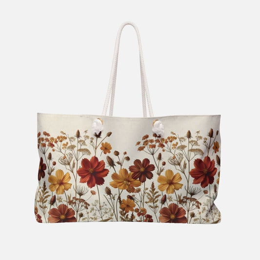 Pressed Wildflowers Everything Bag - Canvasses