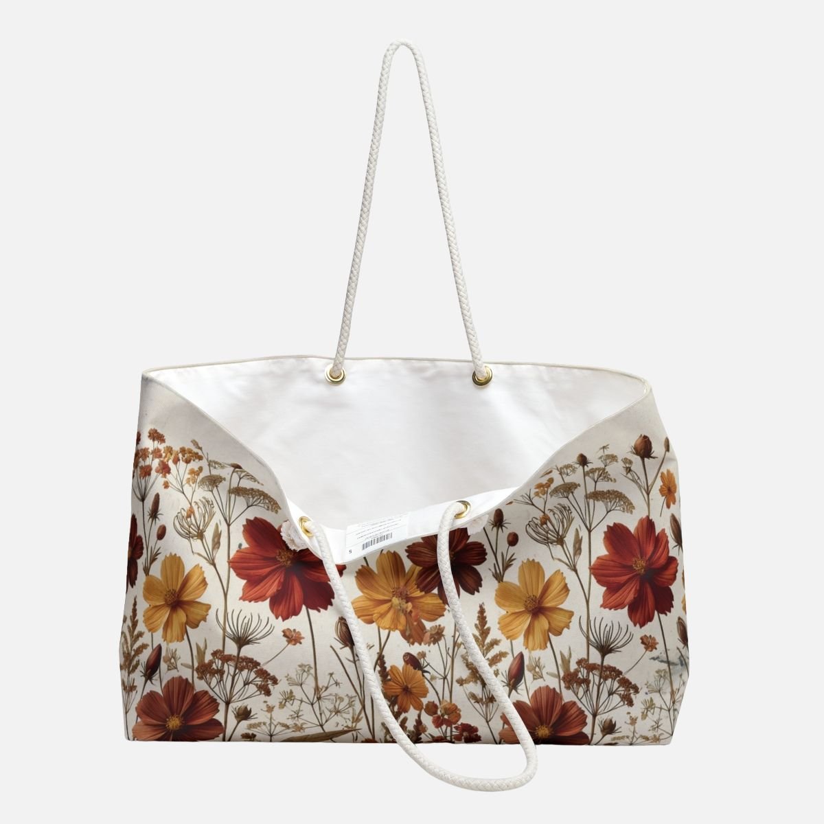 Pressed Wildflowers Everything Bag - Canvasses