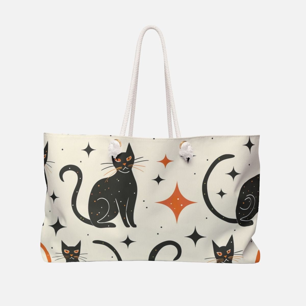 Vintage Meowsterpiece Weekender Bag - Canvasses
