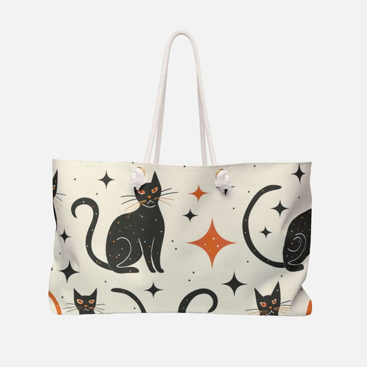 Vintage Meowsterpiece Weekender Bag - Canvasses