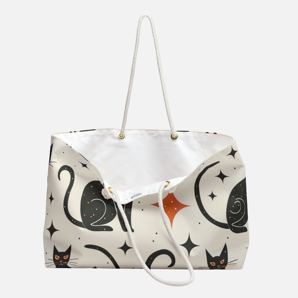Vintage Meowsterpiece Weekender Bag - Canvasses
