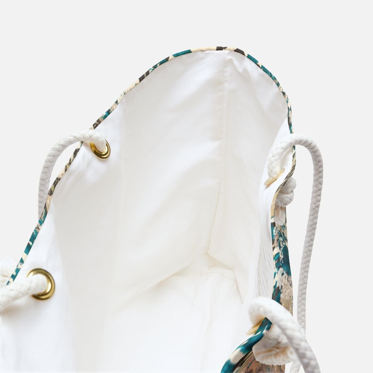 Leopard Lagoon Oversized Bag - Canvasses