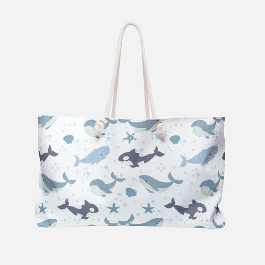 A Whales Dream Oversized Bag - Canvasses