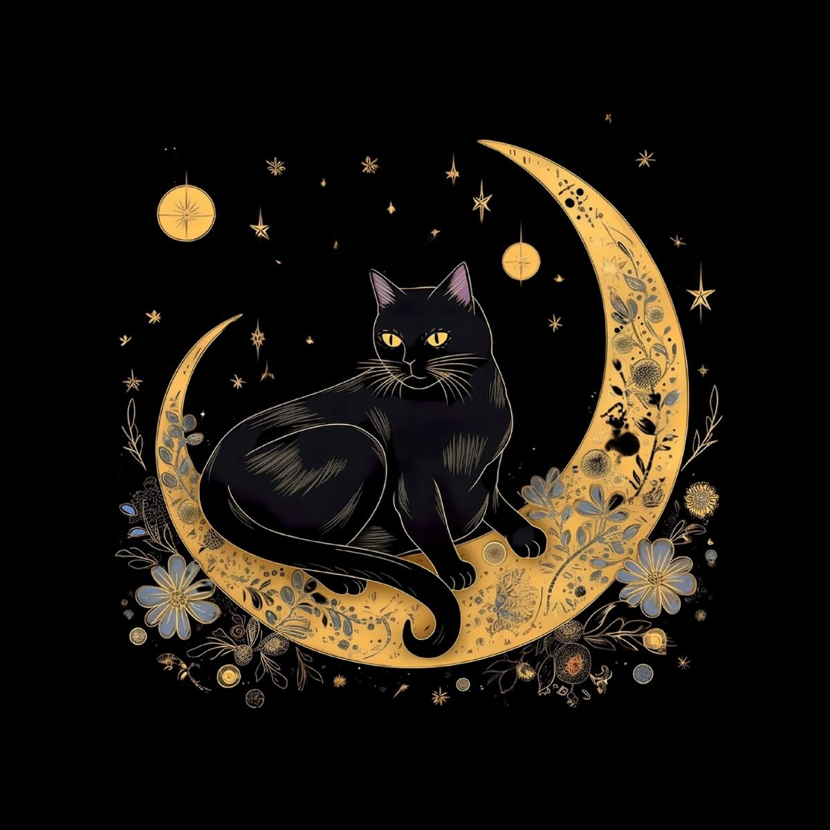 Celestial Cat 20 oz Skinny Tumbler - Canvasses