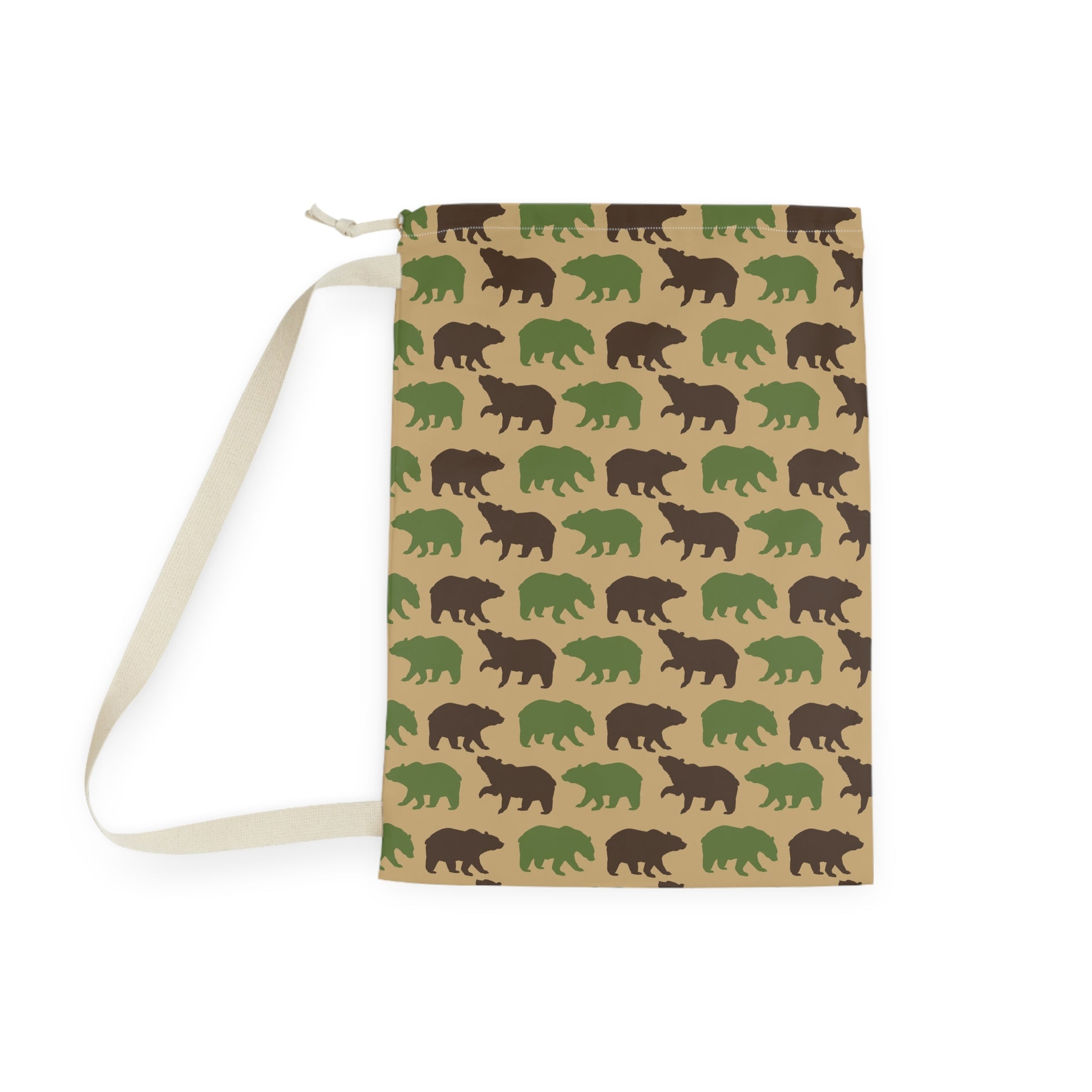 Moss Bears Laundry Bag - Canvasses