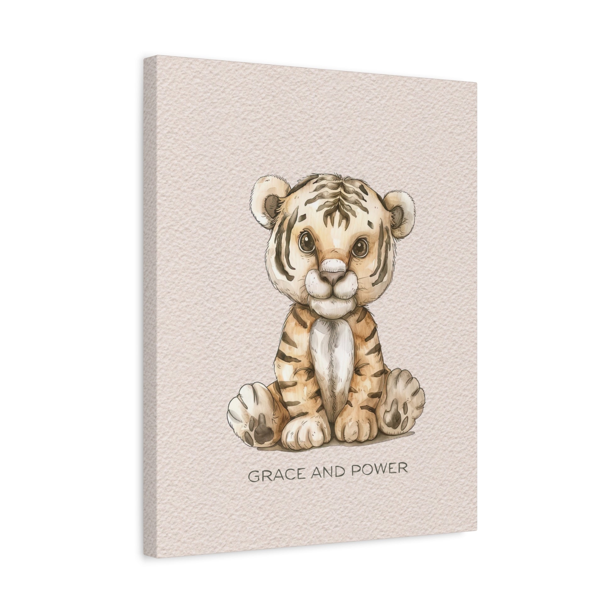 Grace and Power Canvas Wall Art Vertical - Canvasses