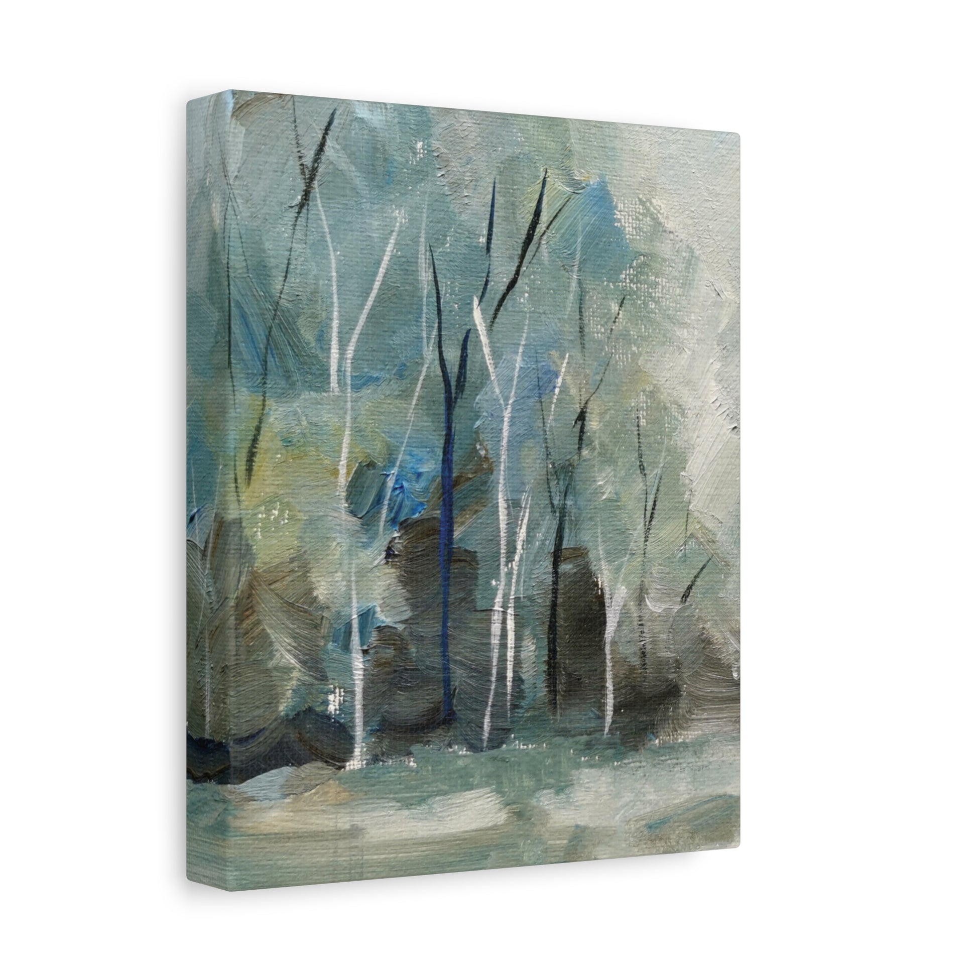 Faded Forest Canvas Wall Art Vertical - Canvasses