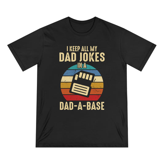 Database Dad Jokes Men 100% Organic Cotton Staple T-Shirt - Canvasses