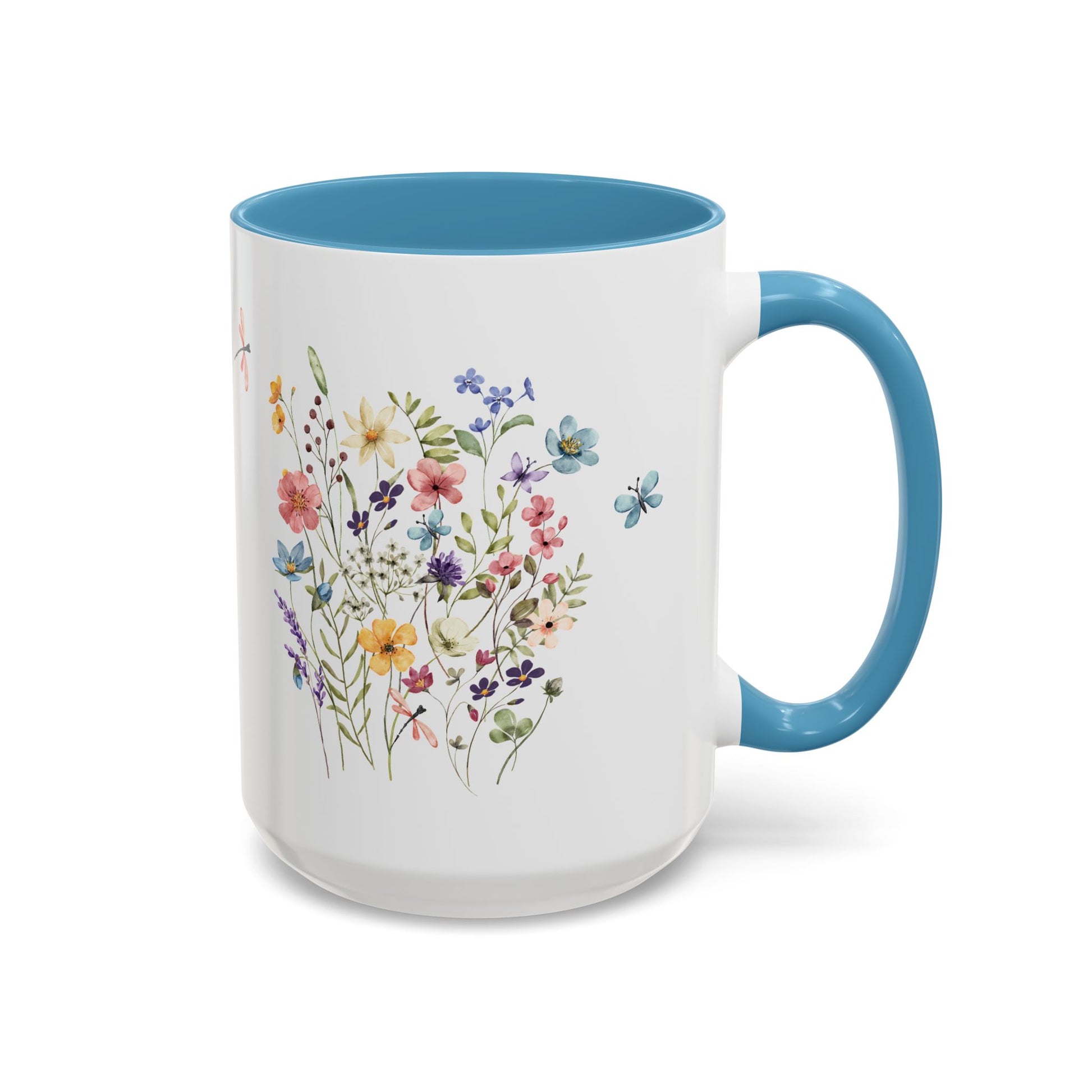 Wildflower Mix Accent Mug - Canvasses