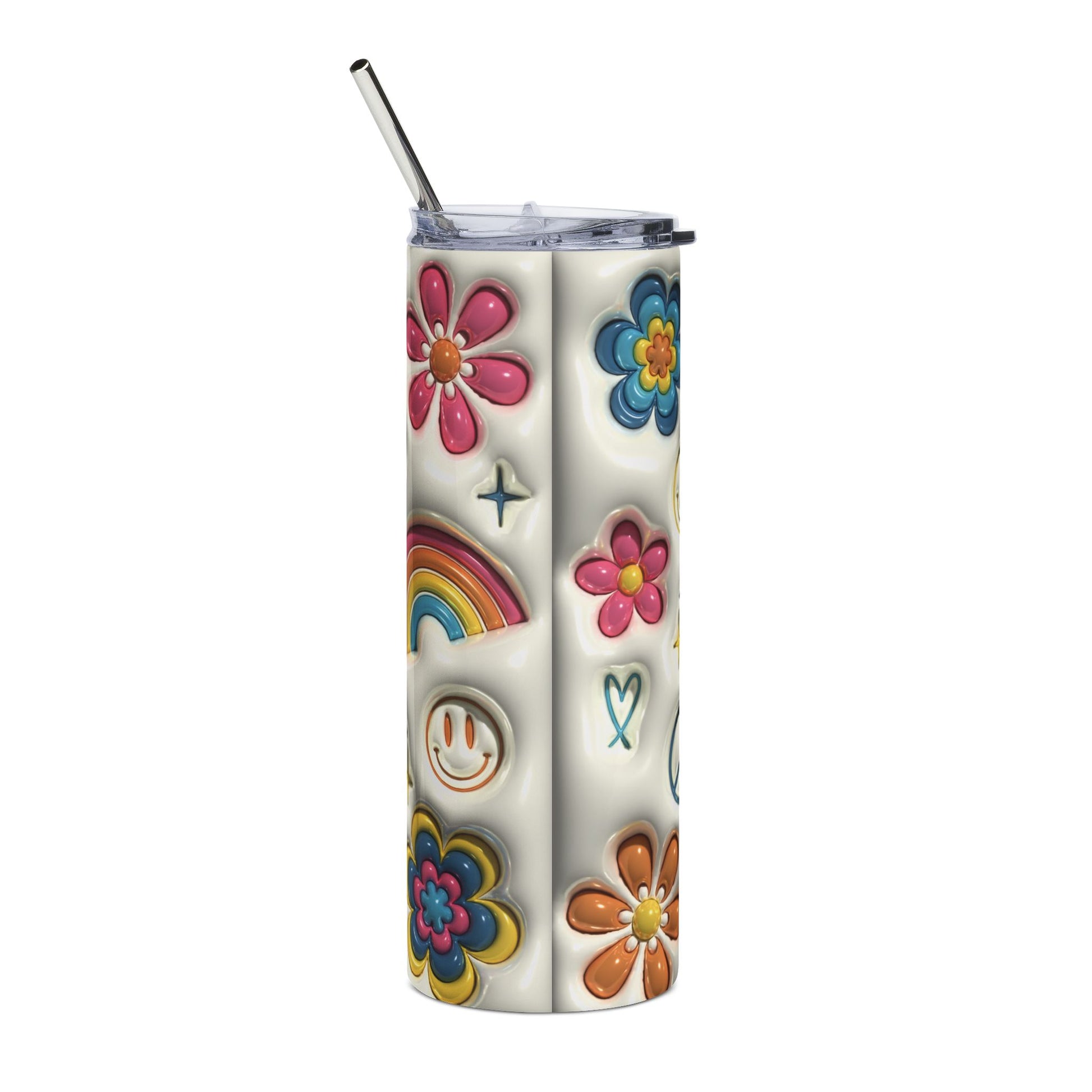 Good Vibes Only 20oz Skinny Tumbler - Canvasses