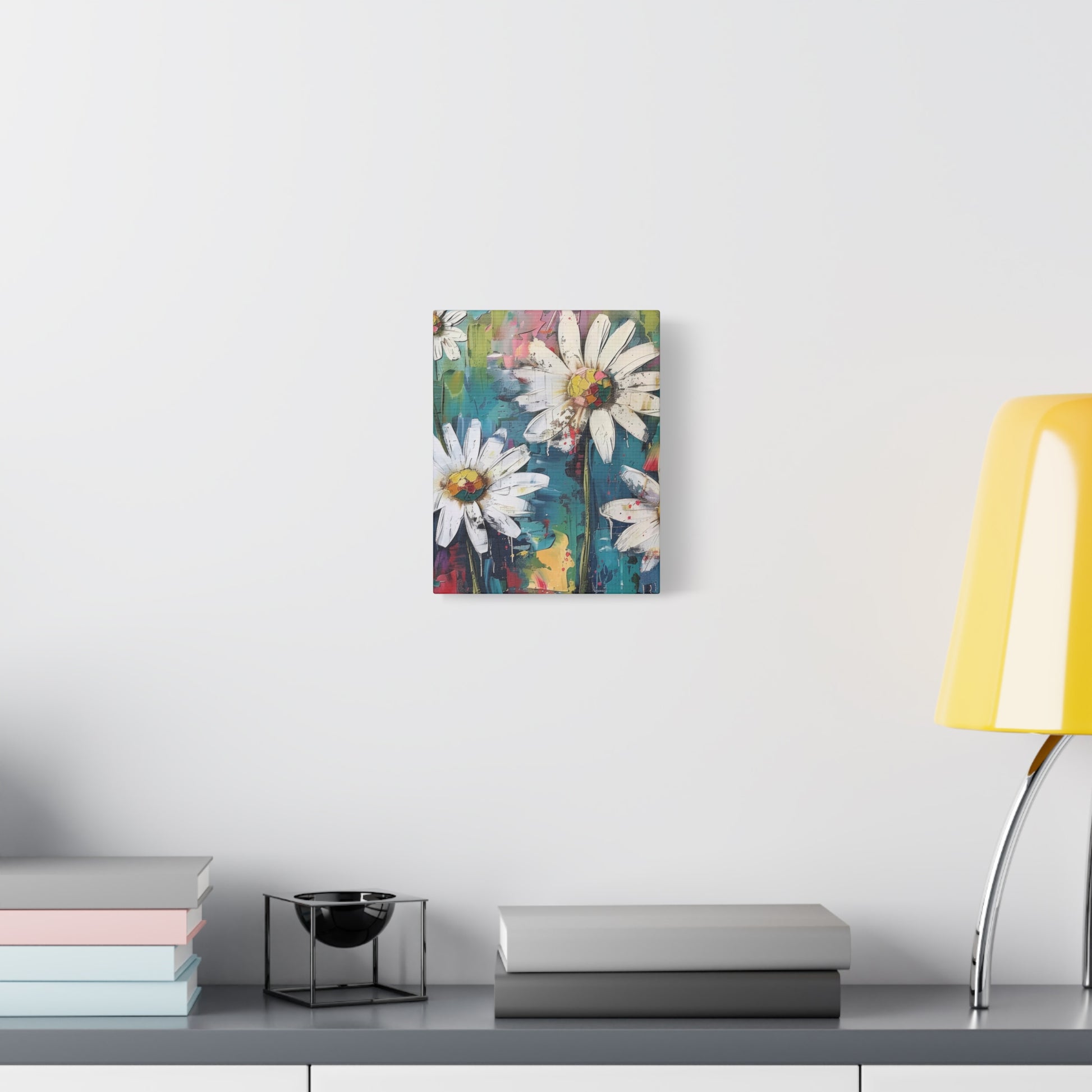 Daisy Daydreams Canvas Wall Art Vertical - Canvasses