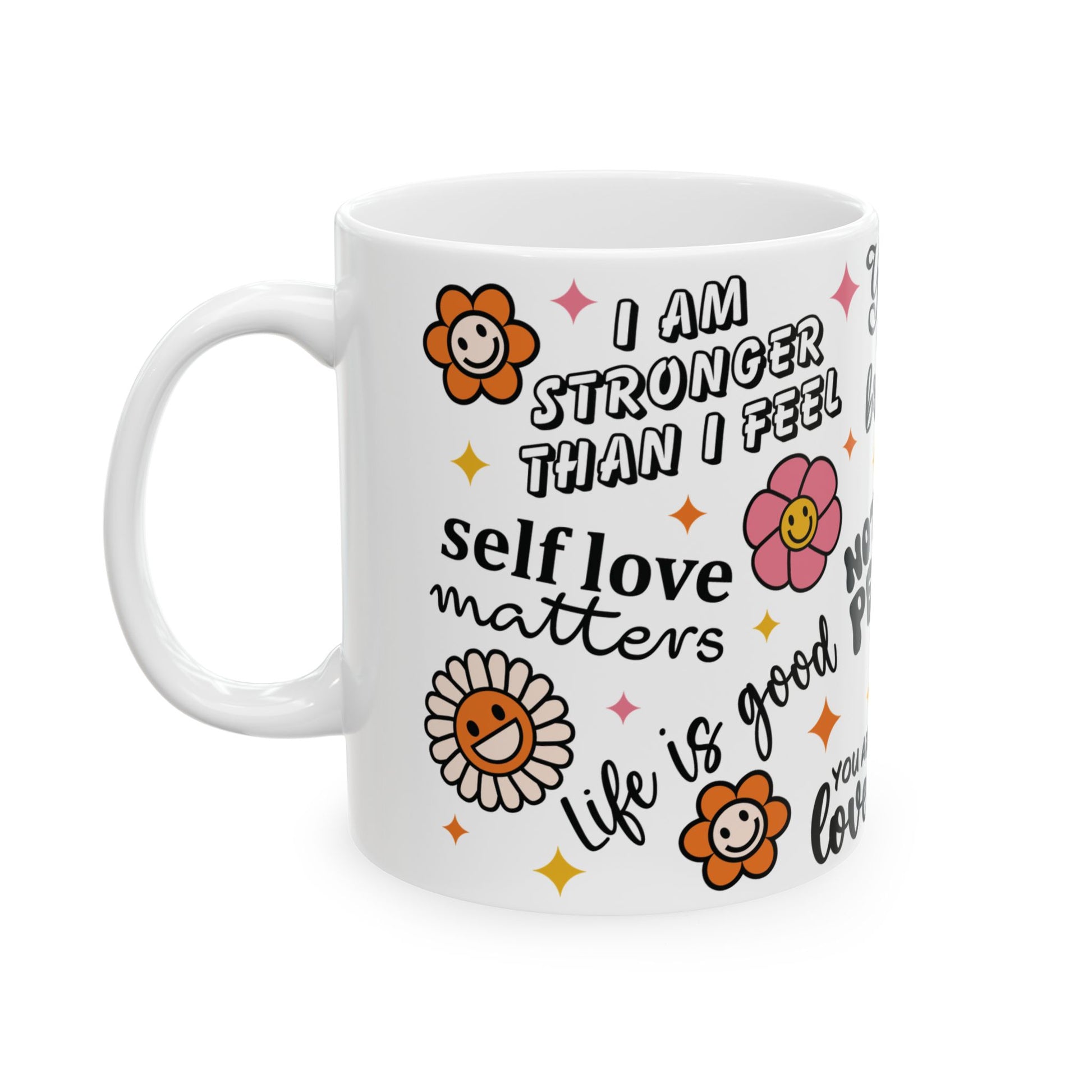 Self Love Affirmations Coffee Mug - Canvasses