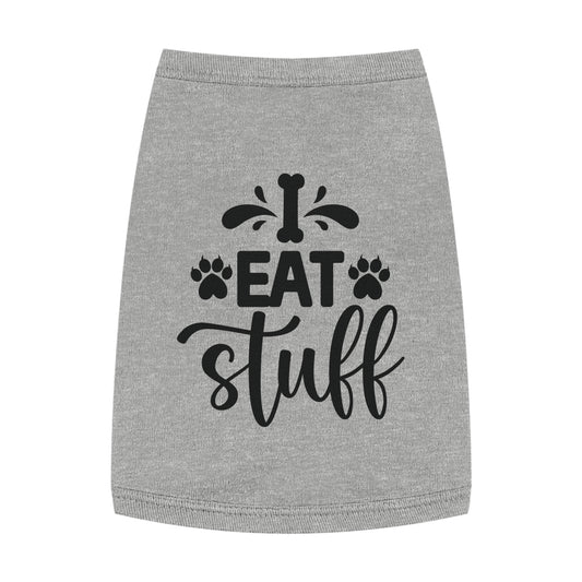 I Eat Stuff Pet Tank Top - Canvasses
