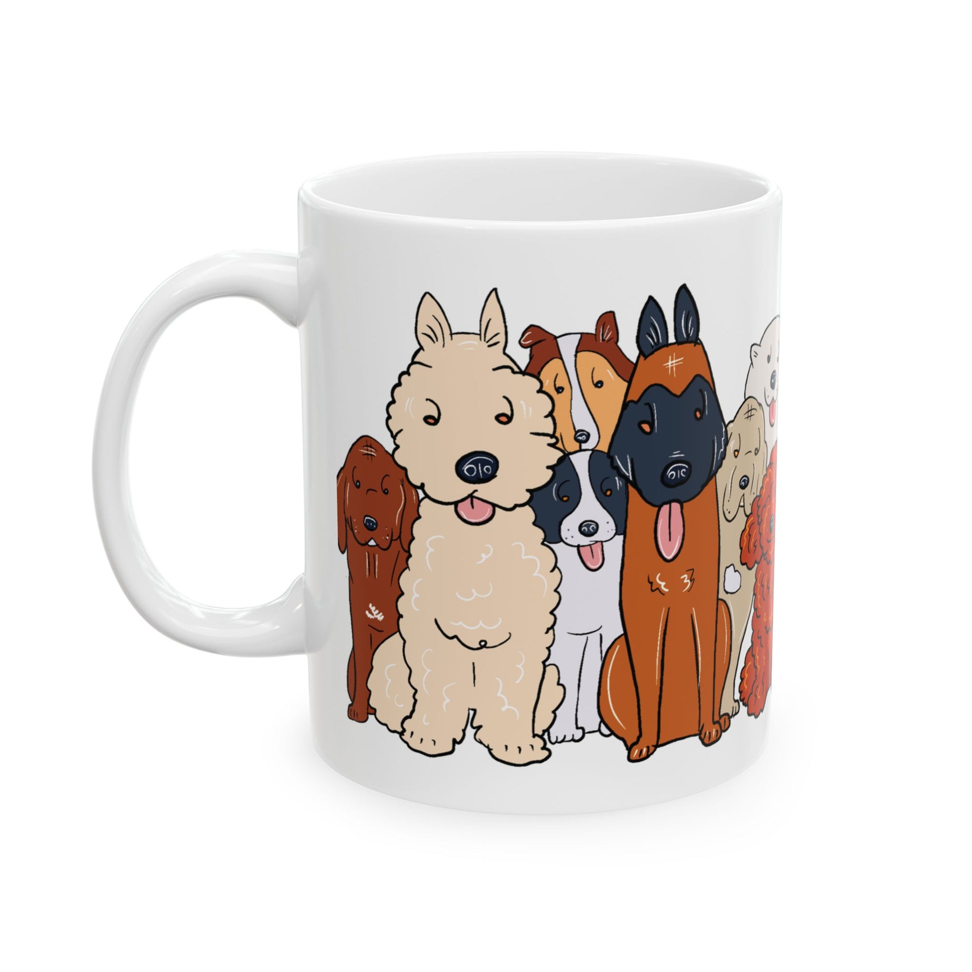 Dog Family Coffee Mug - Canvasses