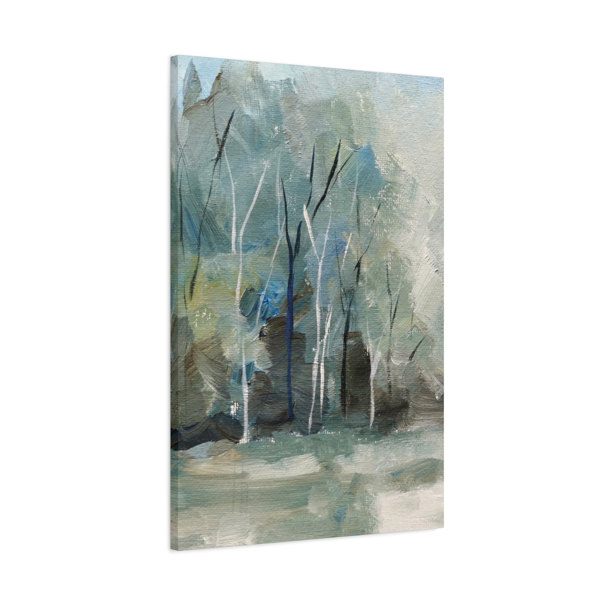 Faded Forest Canvas Wall Art Vertical - Canvasses